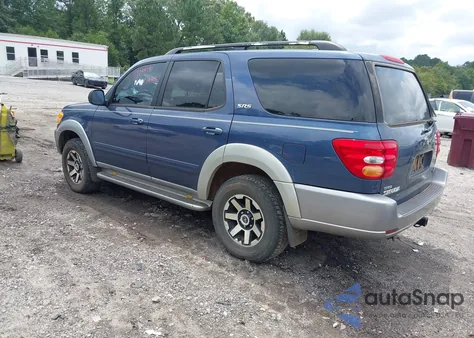 2003 Toyota Sequoia Sr5 V8 from USA, damaged, VIN 5TDZT34A33S161298